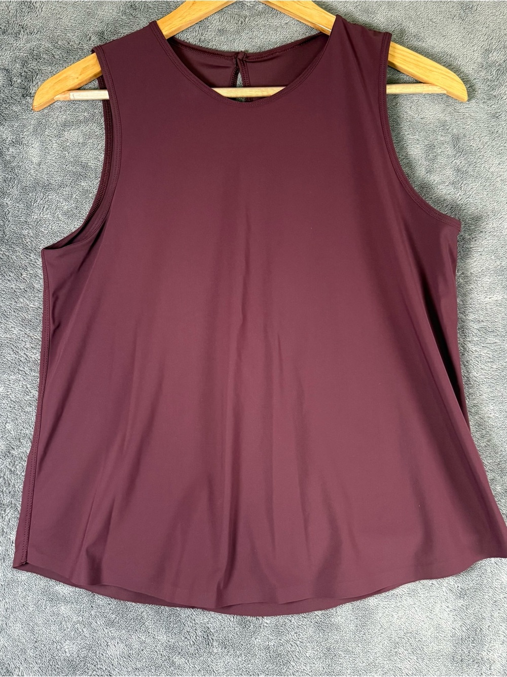 Lululemon Here to There Sleeveless Wine Red Women's Tank Top